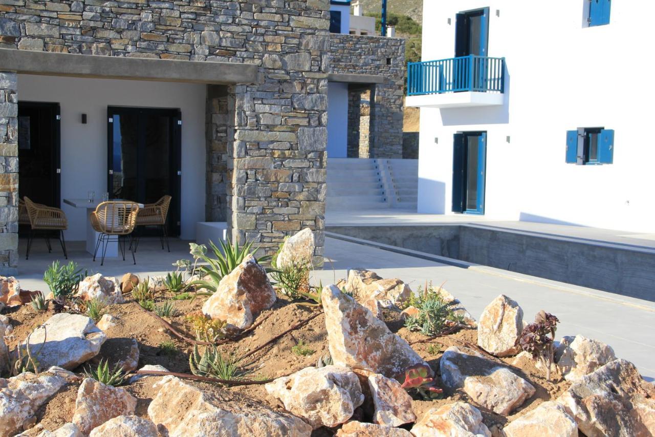 Paros-Memories-Neubau-Villen, Sportpool Aspro Chorio Bagian luar foto