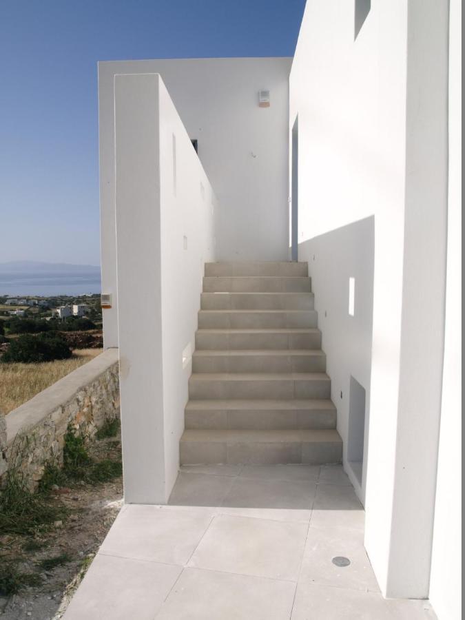 Paros-Memories-Neubau-Villen, Sportpool Aspro Chorio Bagian luar foto