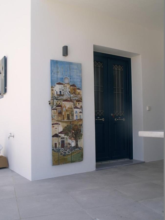 Paros-Memories-Neubau-Villen, Sportpool Aspro Chorio Bagian luar foto